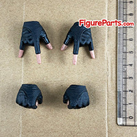 Hand Set B - Spiderman Stealth Suit - Hot Toys mms540 mms541 Deluxe