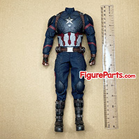 Body with Costume - Captain America - Avengers Endgame - Hot Toys mms536