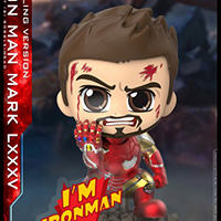 Iron Man Mark 85 Battling Version Cosbaby - Avengers: Endgame - Hot Toys cosb651