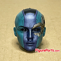 Head Sculpt - Nebula - Karen Gillan - Avengers Endgame - Hot Toys mms534