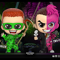 Riddler and Two-Face Cosbaby - Batman Forever - Hot Toys Cosbaby cosb720